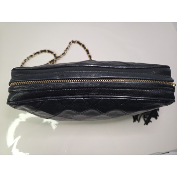 Coco Chanel Black Quilted Leather Iconic Handbag - Picture 6 of 16